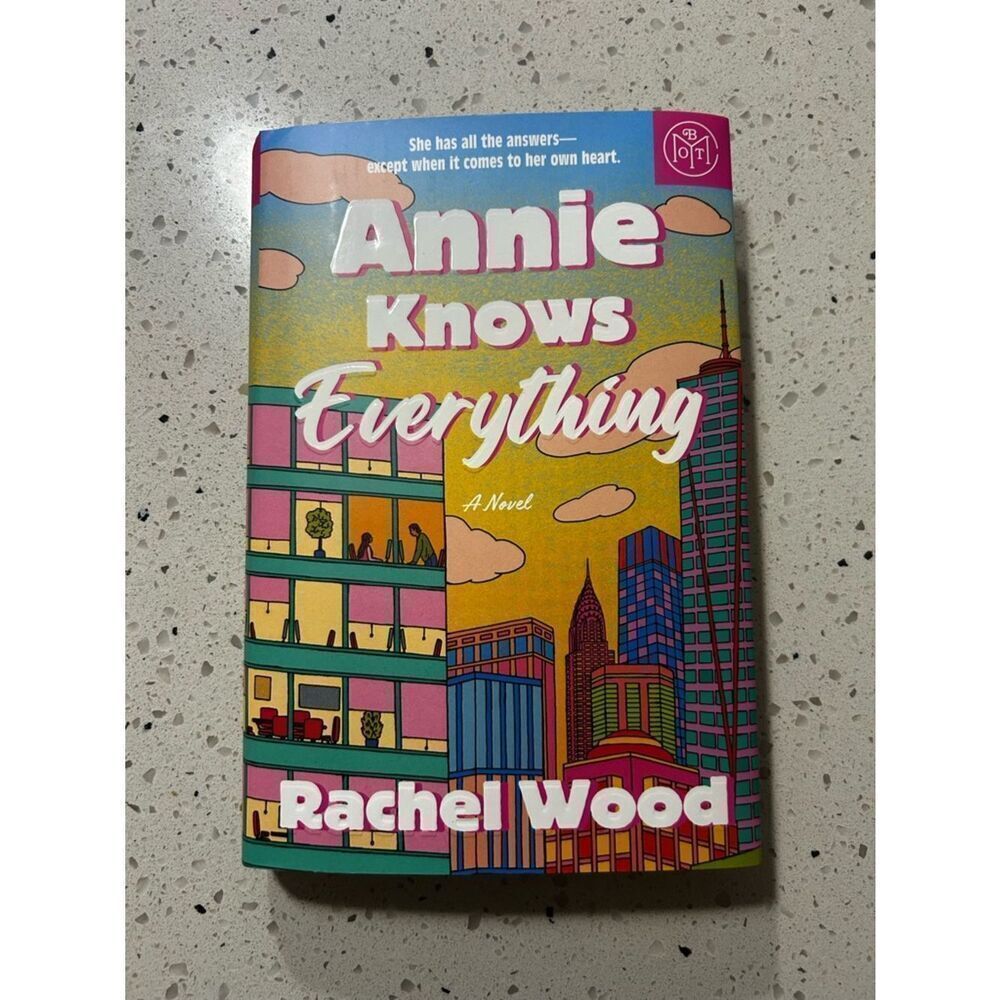 Annie Knows Everything by Rachel Wood - Pink Multi Hardcover Novel